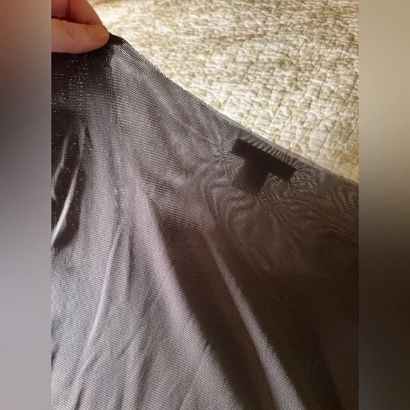 Babette San Francisco Y2K Mesh Sheer Top Shirt 3/4 Sleeve, size large Fairycore - Picture 15 of 15